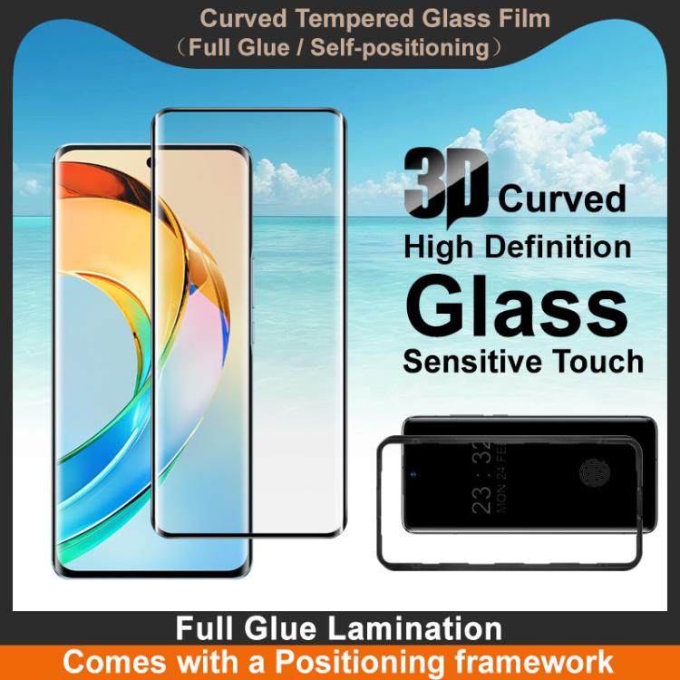 For Honor X50 / X9b imak 3D Curved Tempered Glass Film, Full Glue Positioning Version