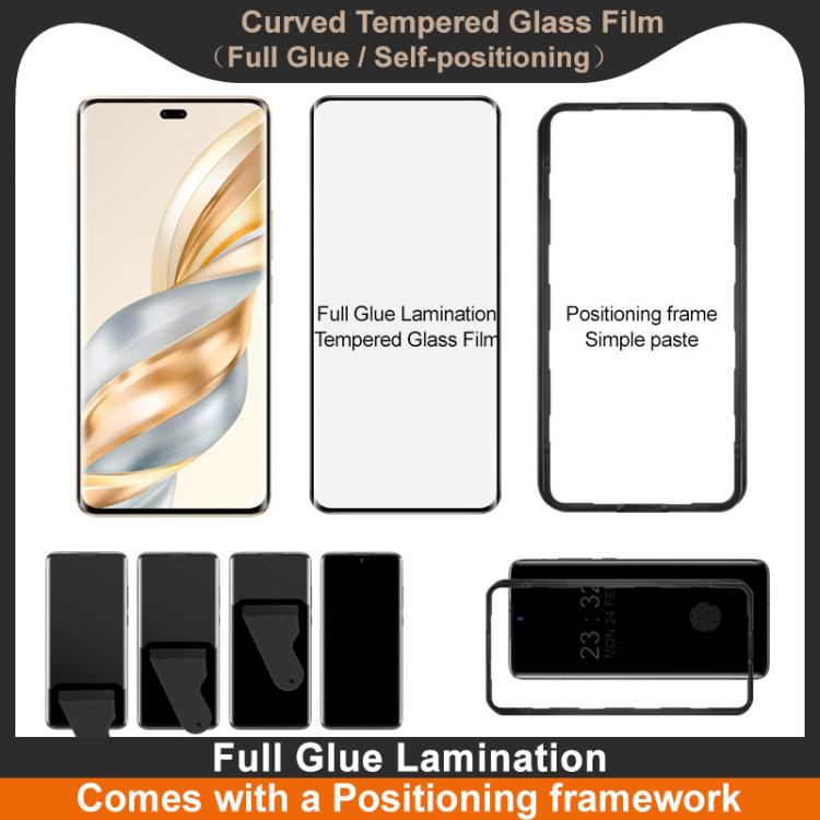 For Honor X60 Pro / X9c imak 3D Curved Tempered Glass Film, Full Glue Positioning Version