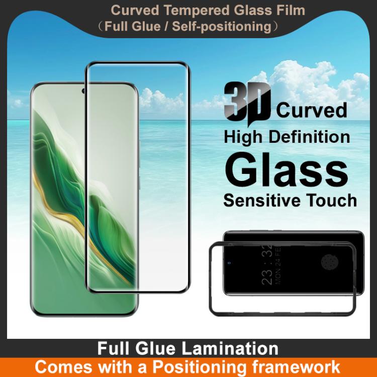 For Honor Magic6 imak 3D Curved Tempered Glass Film, Full Glue Positioning Version