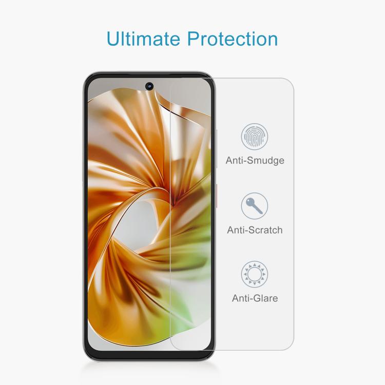 For ZTE nubia Focus 2 5G 10pcs 0.26mm 9H 2.5D Tempered Glass Film
