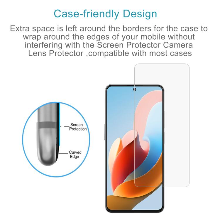 For ZTE Voyage 40 10pcs 0.26mm 9H 2.5D Tempered Glass Film