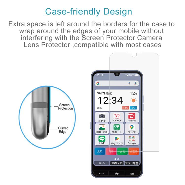 For ZTE Kantan Sumaho 4 A402ZT 10pcs 0.26mm 9H 2.5D Tempered Glass Film