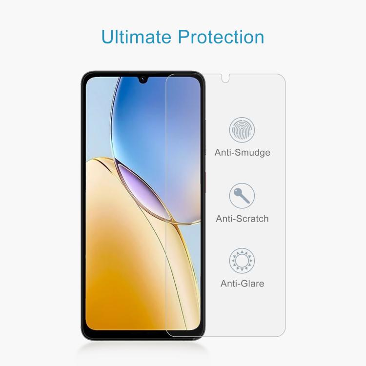 For ZTE Blade A56 4G 10pcs 0.26mm 9H 2.5D Tempered Glass Film