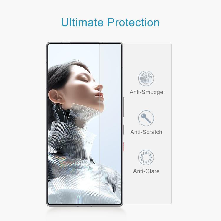 For ZTE RedMagic 11 Pro 10pcs 0.26mm 9H 2.5D Tempered Glass Film