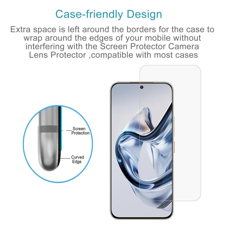 For ZTE nubia Air 10pcs 0.26mm 9H 2.5D Tempered Glass Film