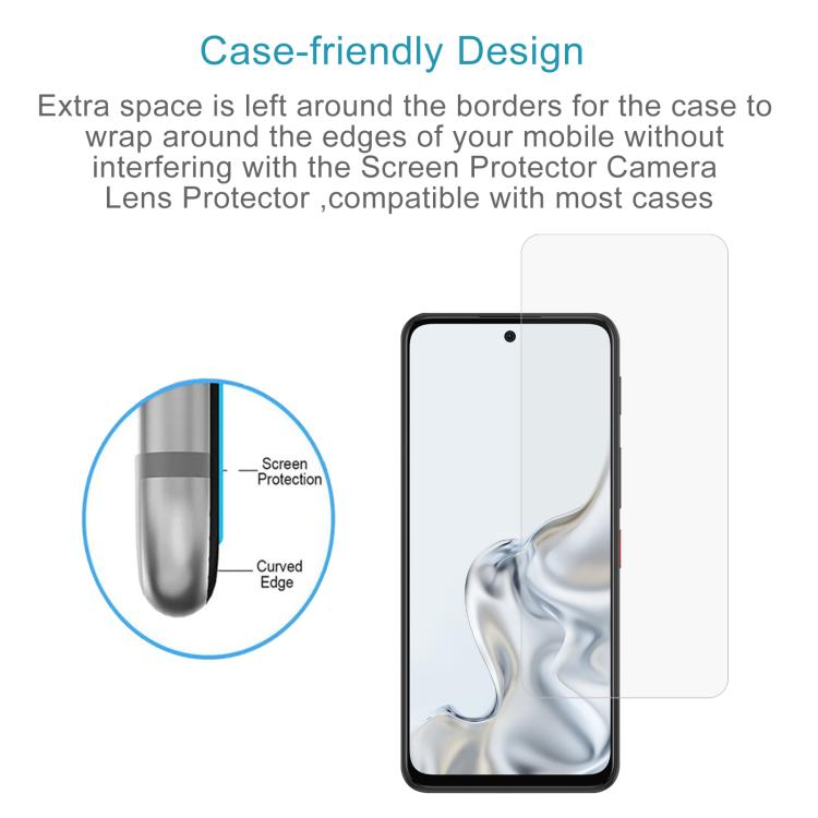 For ZTE nubia S2 Lite 10pcs 0.26mm 9H 2.5D Tempered Glass Film