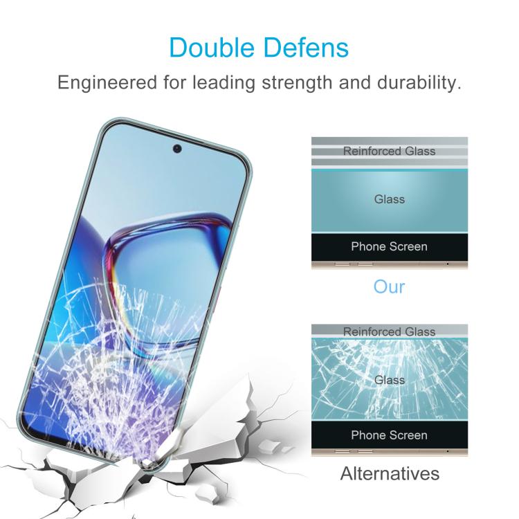 For ZTE Blade V80 Vita 10pcs 0.26mm 9H 2.5D Tempered Glass Film