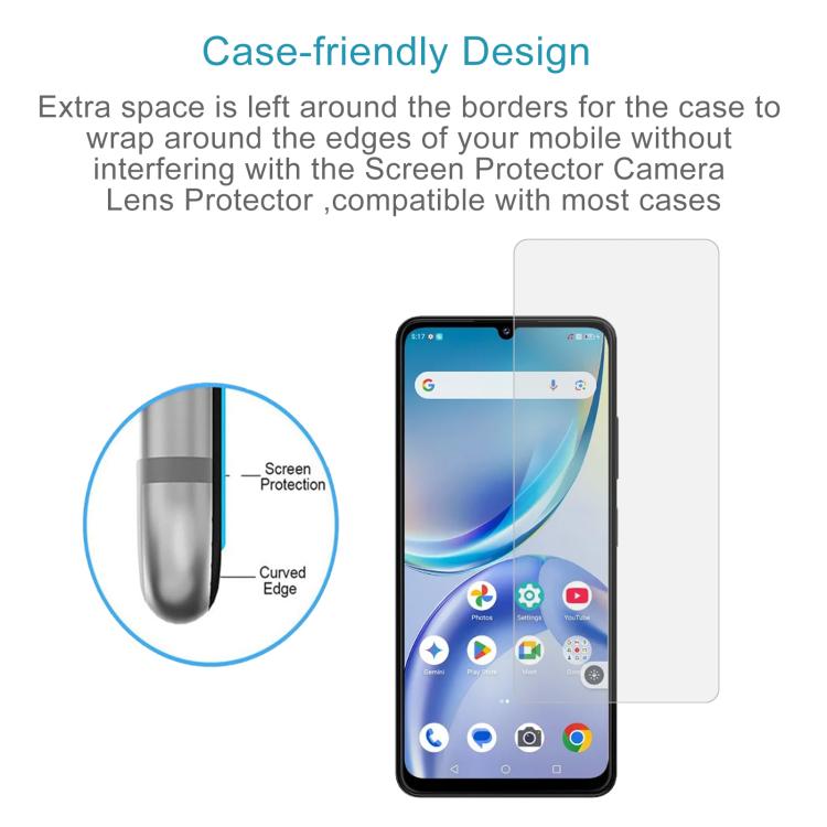 For ZTE Optus X Value 5G 10pcs 0.26mm 9H 2.5D Tempered Glass Film