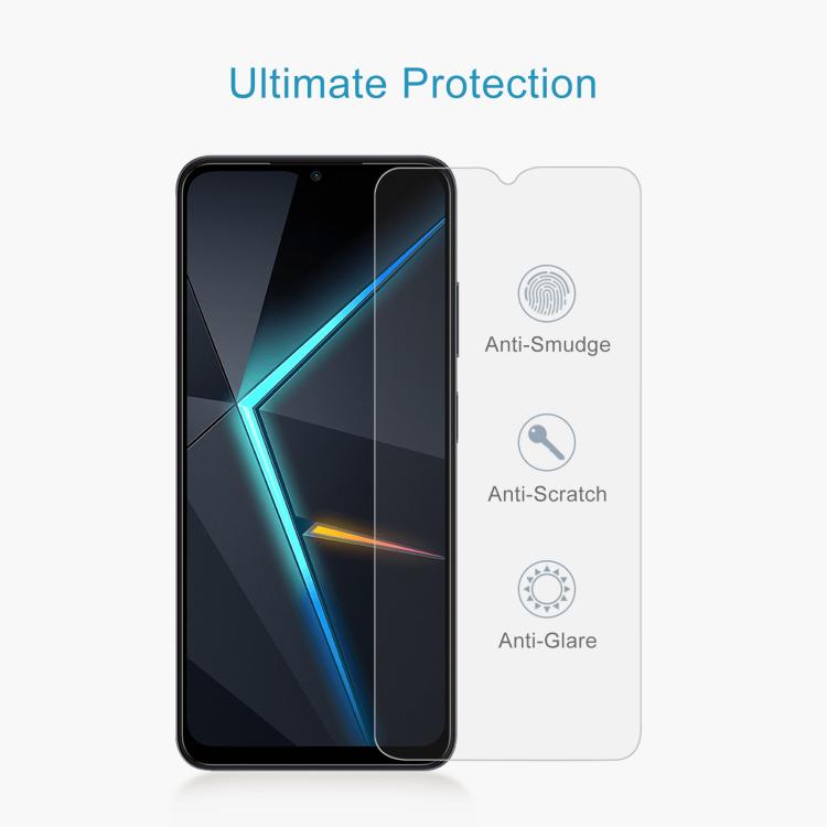 For ZTE nubia Neo 5 5G 10pcs 0.26mm 9H 2.5D Tempered Glass Film