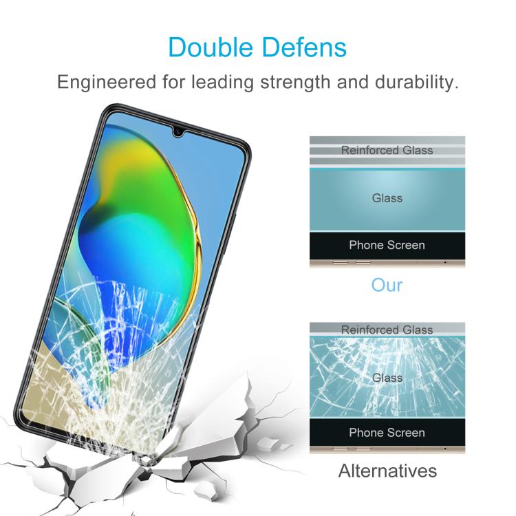 For ZTE Optus X Max Australia 10pcs 0.26mm 9H 2.5D Tempered Glass Film