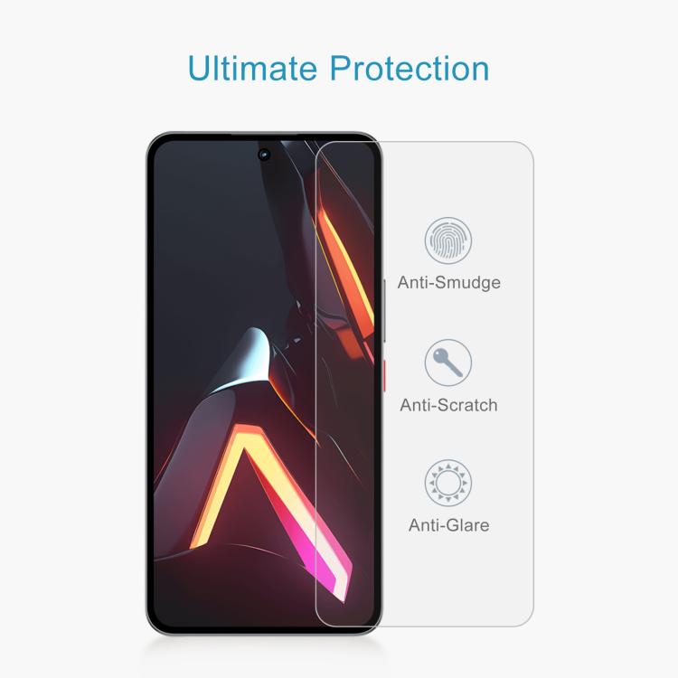 For ZTE nubia Neo 3 GT 5G 50pcs 0.26mm 9H 2.5D Tempered Glass Film
