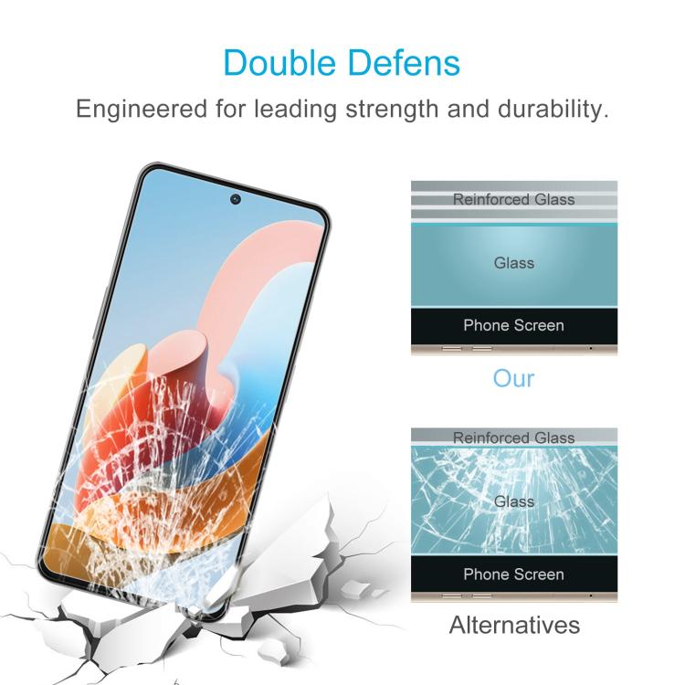 For ZTE Voyage 40 50pcs 0.26mm 9H 2.5D Tempered Glass Film