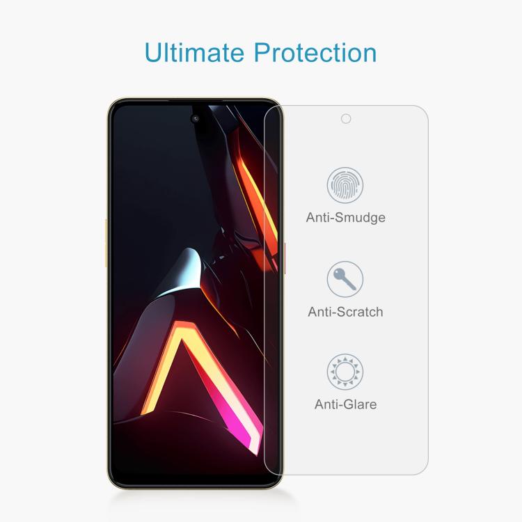 For ZTE nubia Neo 3 50pcs 0.26mm 9H 2.5D Tempered Glass Film