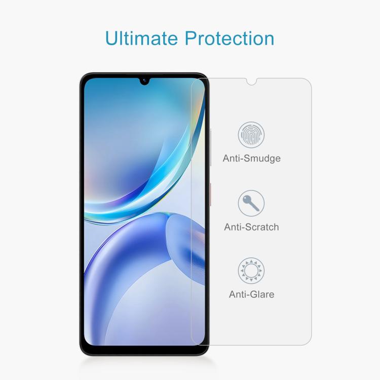 For ZTE Blade A36 4G 50pcs 0.26mm 9H 2.5D Tempered Glass Film