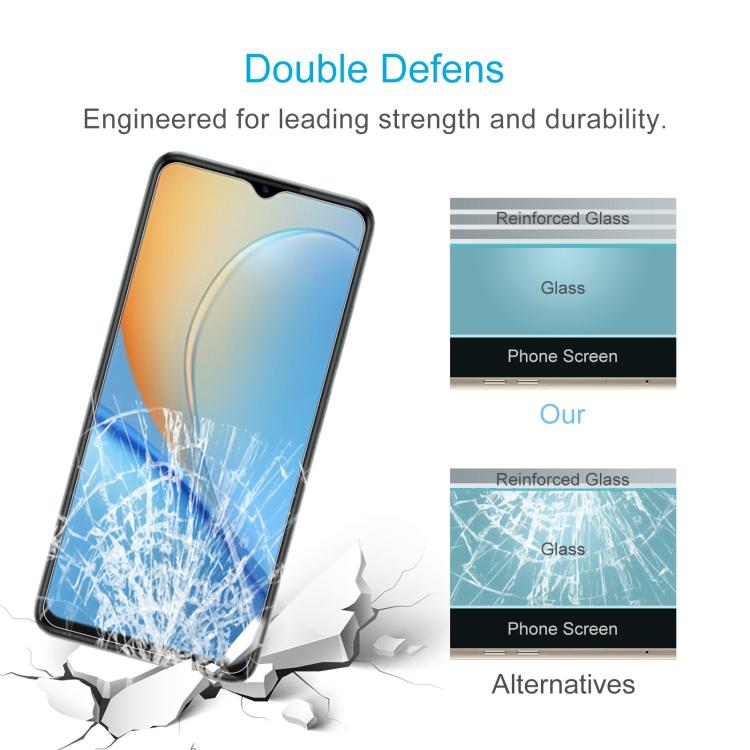 For ZTE Voyage 41S 50pcs 0.26mm 9H 2.5D Tempered Glass Film