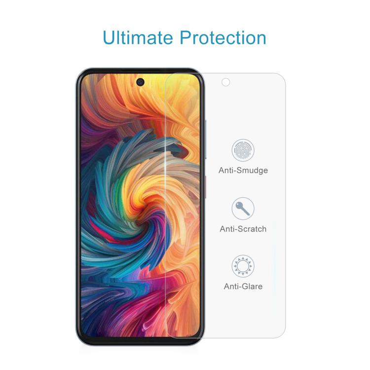 For ZTE Axon 70 4G 50pcs 0.26mm 9H 2.5D Tempered Glass Film