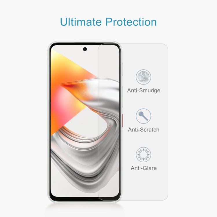 For ZTE nubia S2R 50pcs 0.26mm 9H 2.5D Tempered Glass Film