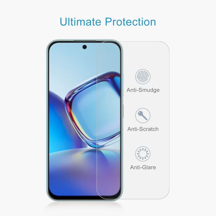 For ZTE Blade V80 Vita 50pcs 0.26mm 9H 2.5D Tempered Glass Film