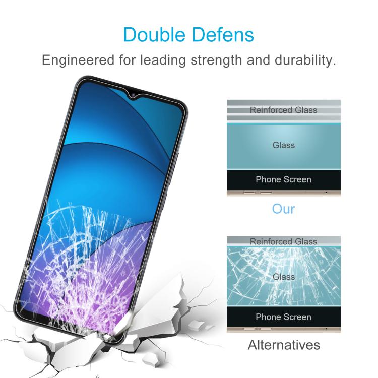 For ZTE Optus X Pro 2 5G 50pcs 0.26mm 9H 2.5D Tempered Glass Film