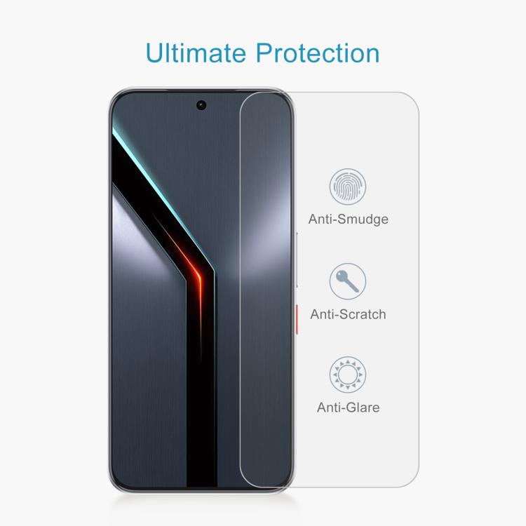 For ZTE nubia Neo 5 GT 5G 50pcs 0.26mm 9H 2.5D Tempered Glass Film