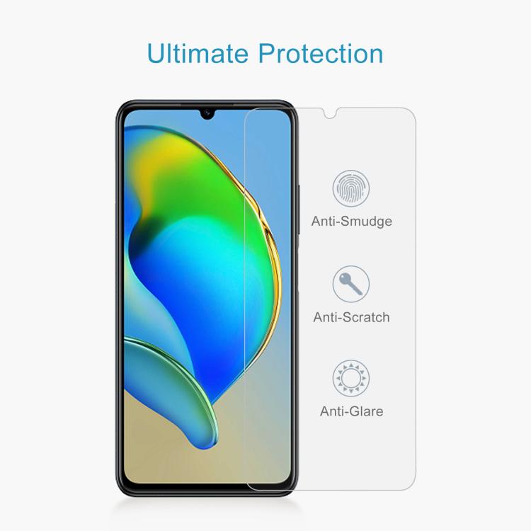 For ZTE Optus X Max Australia 50pcs 0.26mm 9H 2.5D Tempered Glass Film