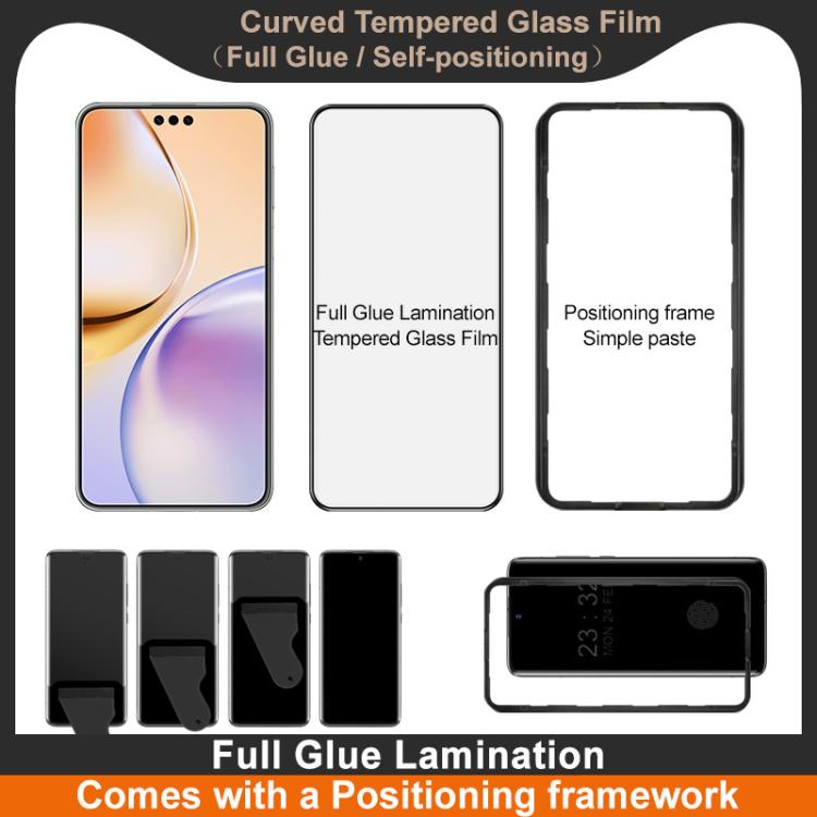 For Huawei Mate 70 Pro imak 3D Curved Tempered Glass Film, Full Glue Positioning Version