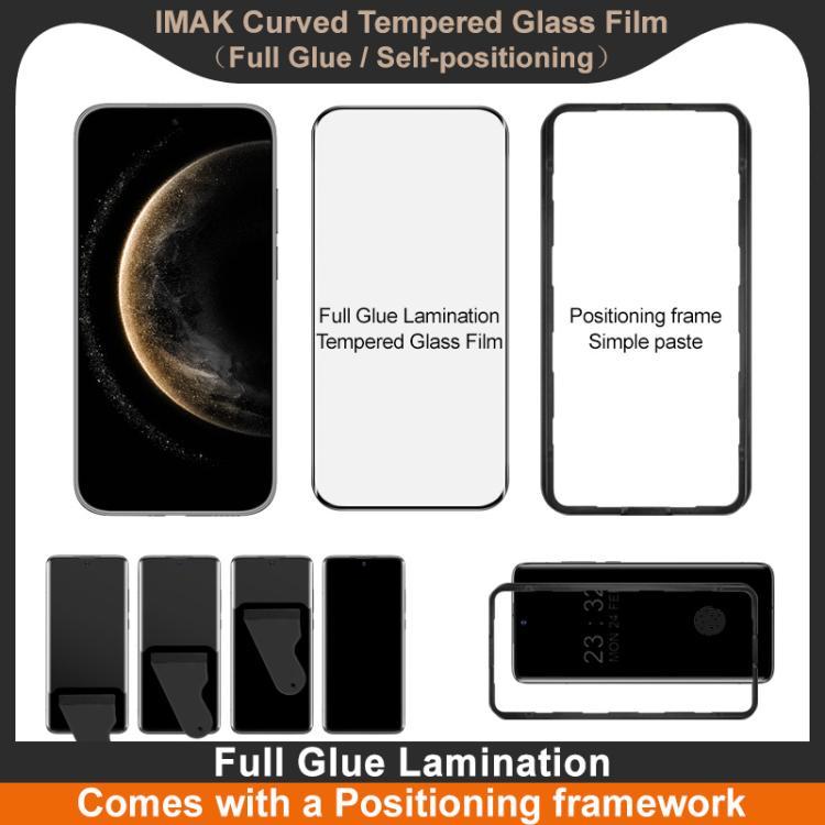 For Huawei Mate 70 Air 5G imak 3D Curved Tempered Glass Film, Full Glue Positioning Version