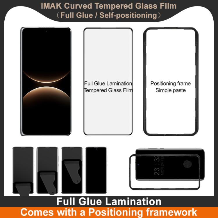For Huawei Mate X7 imak 3D Curved Tempered Glass Film, Full Glue Positioning Version