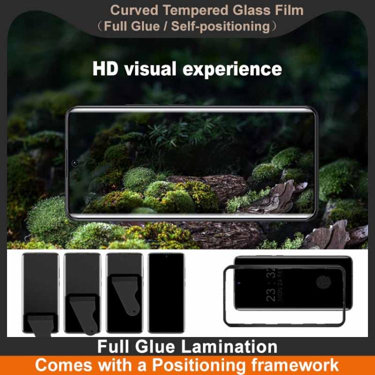 For Redmi Note 13 Pro+ imak 3D Curved Tempered Glass Film, Full Glue Positioning Version
