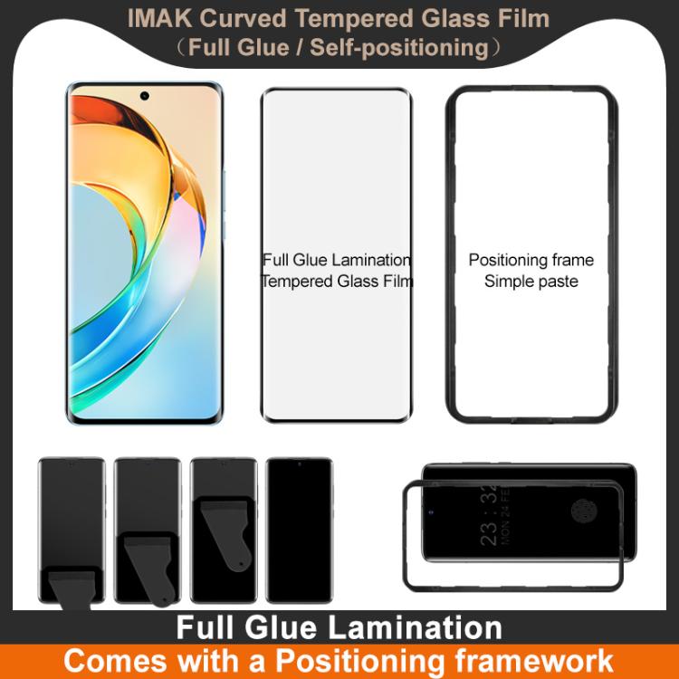For Redmi Note 15 5G Global 164mm imak 3D Curved Tempered Glass Film, Full Glue Positioning Version