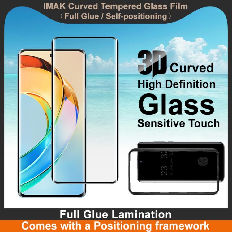 For Redmi Note 15 4G Global 164mm imak 3D Curved Tempered Glass Film, Full Glue Positioning Version