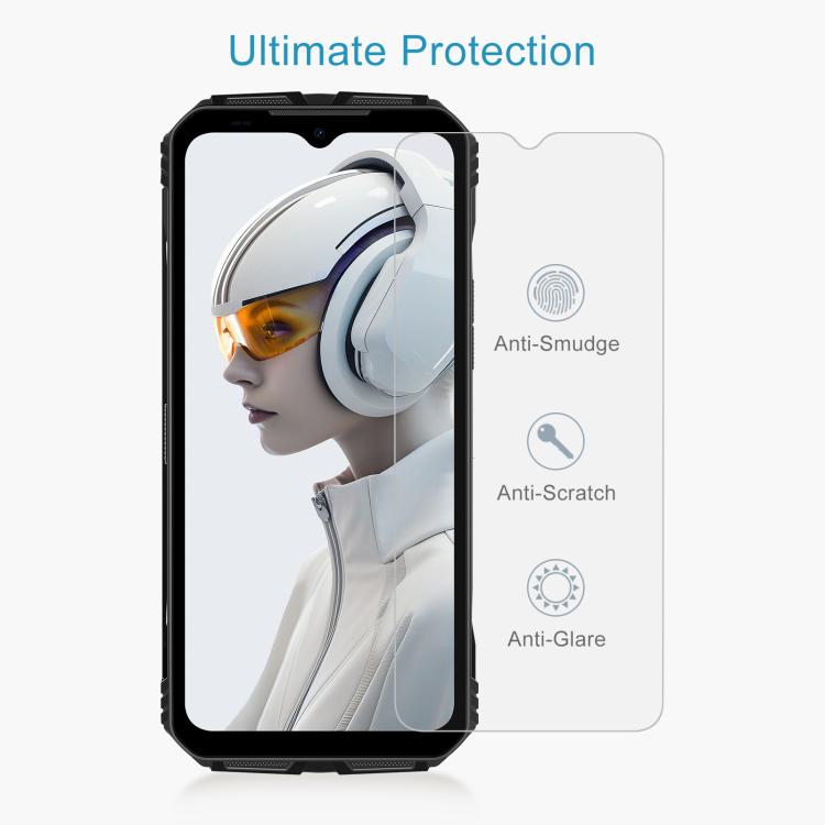 For DOOGEE V Max Plus 0.26mm 9H 2.5D Tempered Glass Film