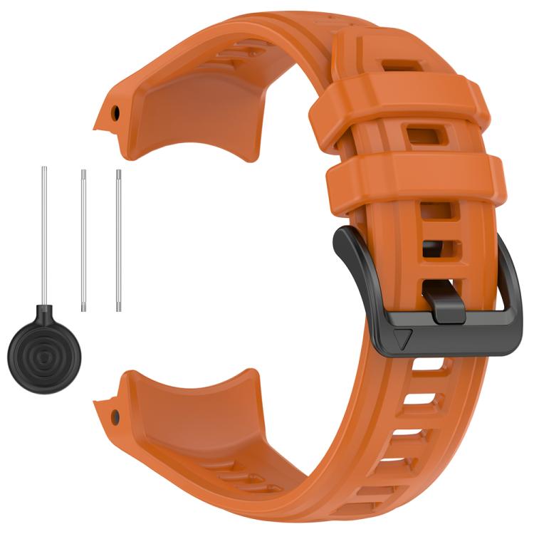 For Garmin Instinct 3 AMOLED / Solar 45mm Silicone Breathable Watch Band Wristband