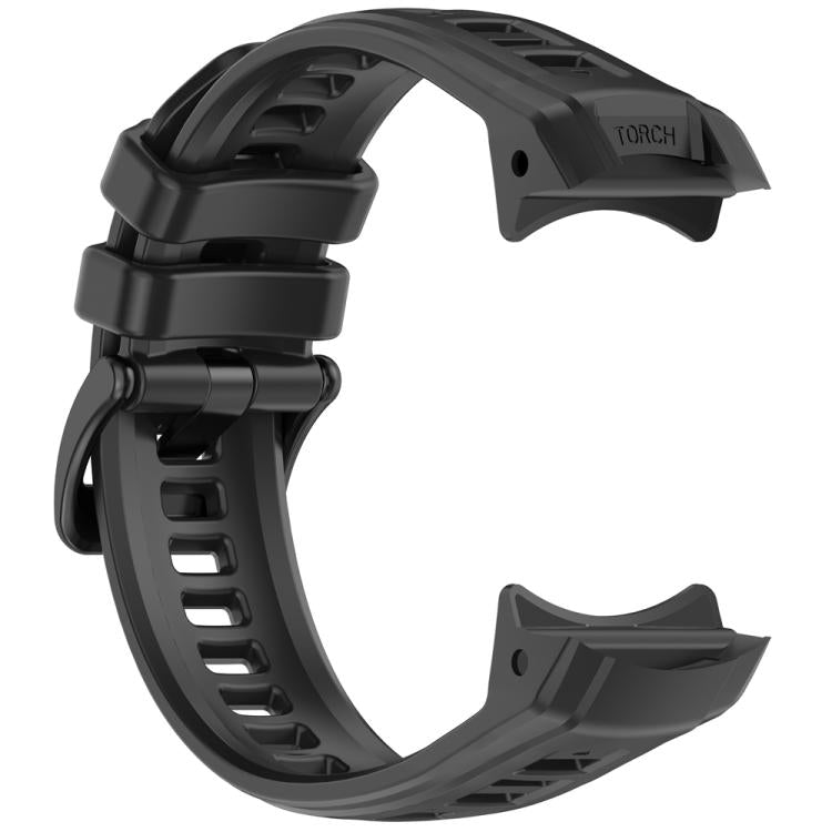 For Garmin Instinct 3 AMOLED / Solar 45mm Silicone Breathable Watch Band Wristband