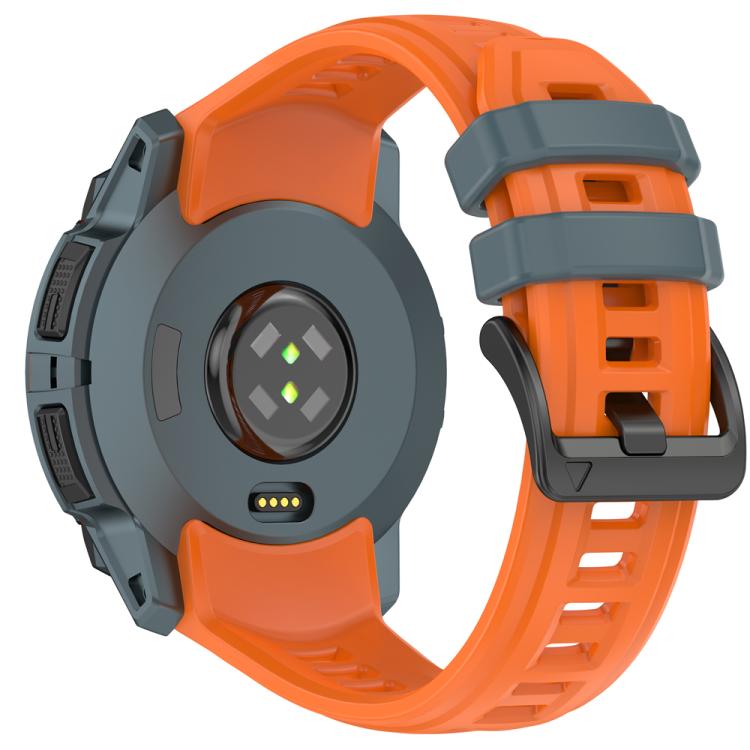 For Garmin Instinct 3 AMOLED / Solar 45mm Silicone Breathable Watch Band Wristband