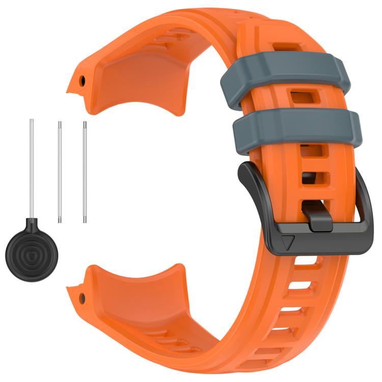 For Garmin Instinct 3 AMOLED / Solar 45mm Silicone Breathable Watch Band Wristband