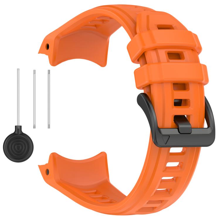 For Garmin Instinct 3 AMOLED / Solar 45mm Silicone Breathable Watch Band Wristband