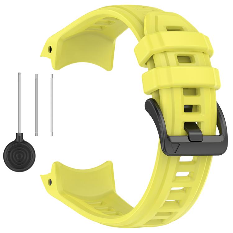 For Garmin Instinct 3 AMOLED / Solar 45mm Silicone Breathable Watch Band Wristband