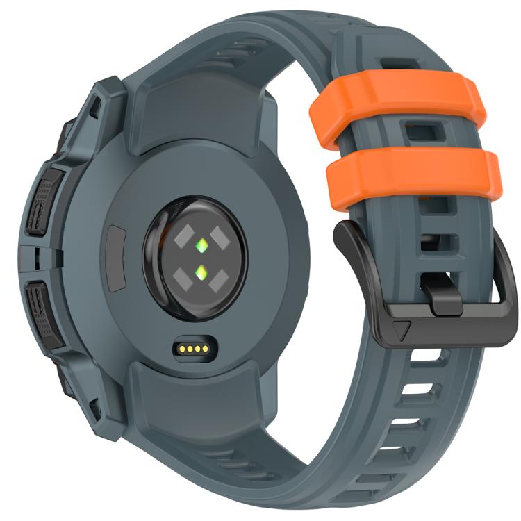 For Garmin Instinct 3 AMOLED / Solar 45mm Silicone Breathable Watch Band Wristband