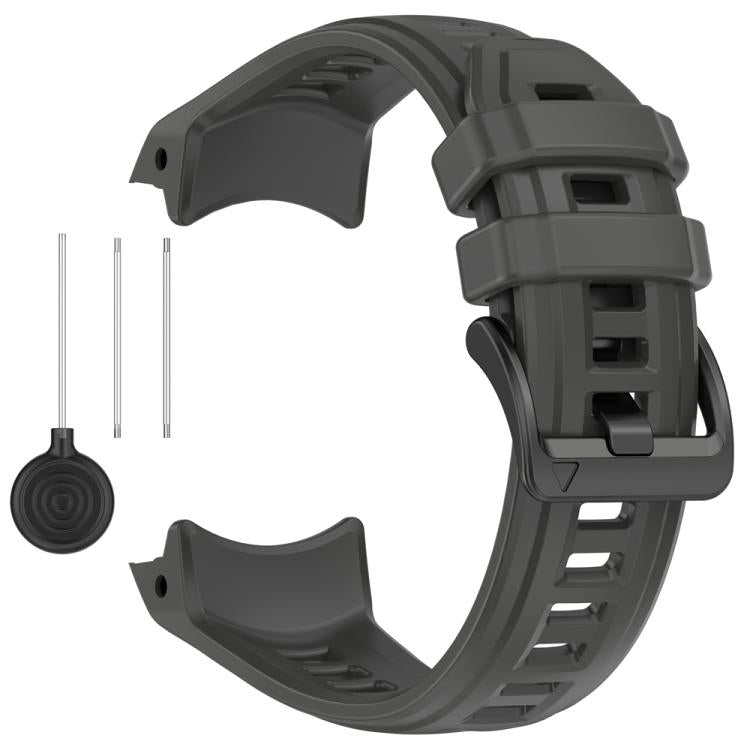 For Garmin Instinct 3 AMOLED / Solar 45mm Silicone Breathable Watch Band Wristband