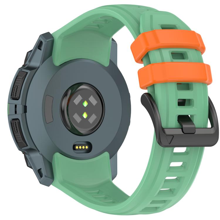 For Garmin Instinct 3 AMOLED / Solar 45mm Silicone Breathable Watch Band Wristband