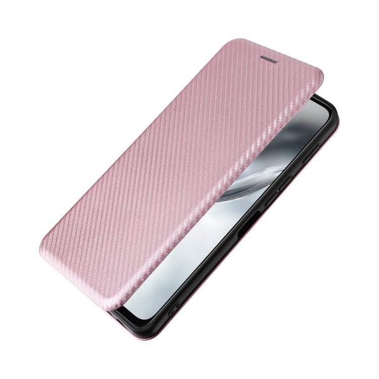 For ZTE nubia S2 A502ZT Carbon Fiber Texture Flip Leather Phone Case