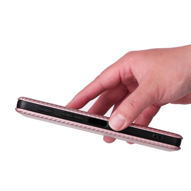 For ZTE nubia S2 A502ZT Carbon Fiber Texture Flip Leather Phone Case