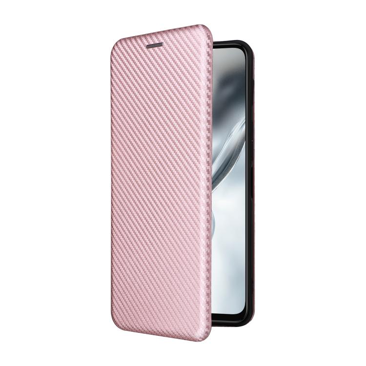 For ZTE nubia S2e / S2R / S2 Lite Carbon Fiber Texture Flip Leather Phone Case