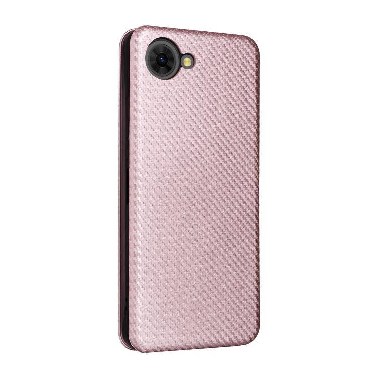 For ZTE nubia S2e / S2R / S2 Lite Carbon Fiber Texture Flip Leather Phone Case