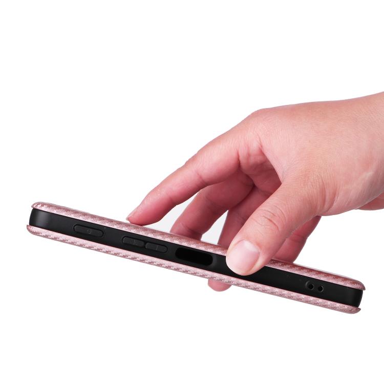 For ZTE nubia S2e / S2R / S2 Lite Carbon Fiber Texture Flip Leather Phone Case