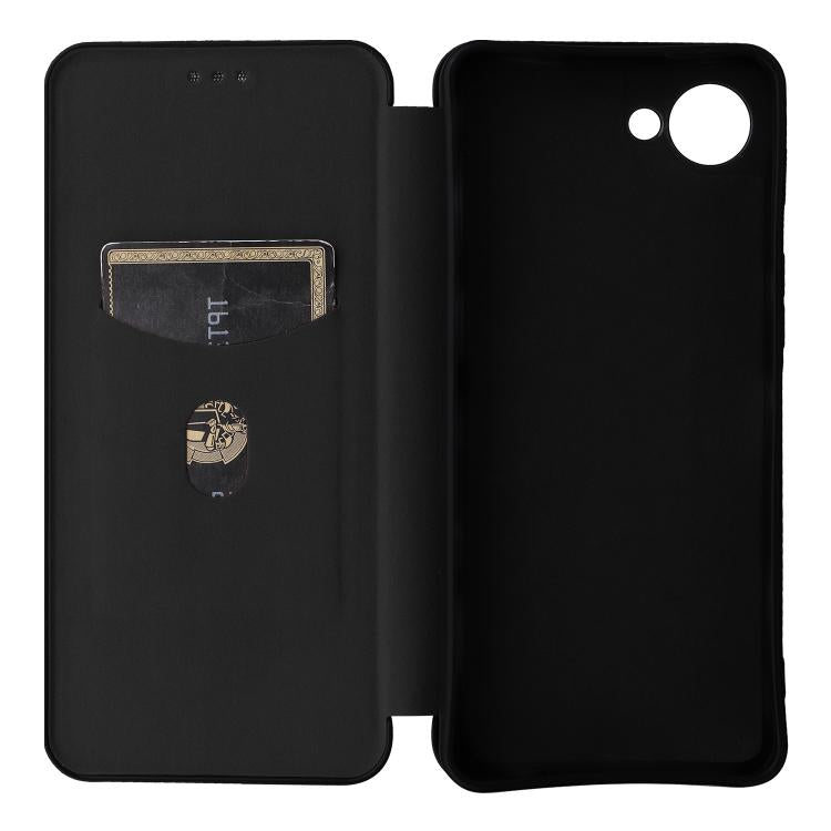 For ZTE nubia S2e / S2R / S2 Lite Carbon Fiber Texture Flip Leather Phone Case