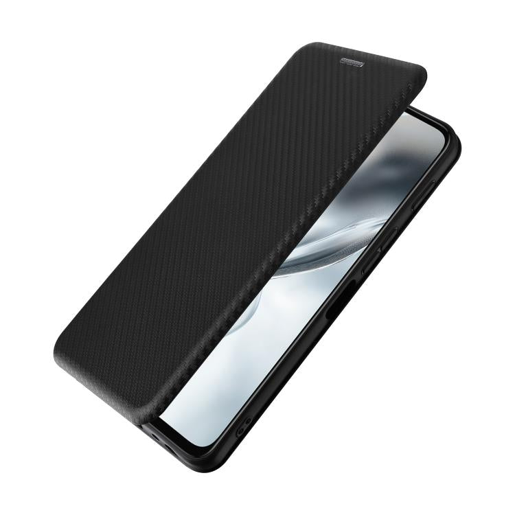 For ZTE nubia S2e / S2R / S2 Lite Carbon Fiber Texture Flip Leather Phone Case