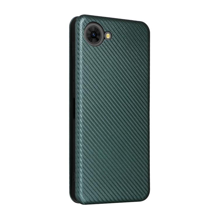 For ZTE nubia S2e / S2R / S2 Lite Carbon Fiber Texture Flip Leather Phone Case