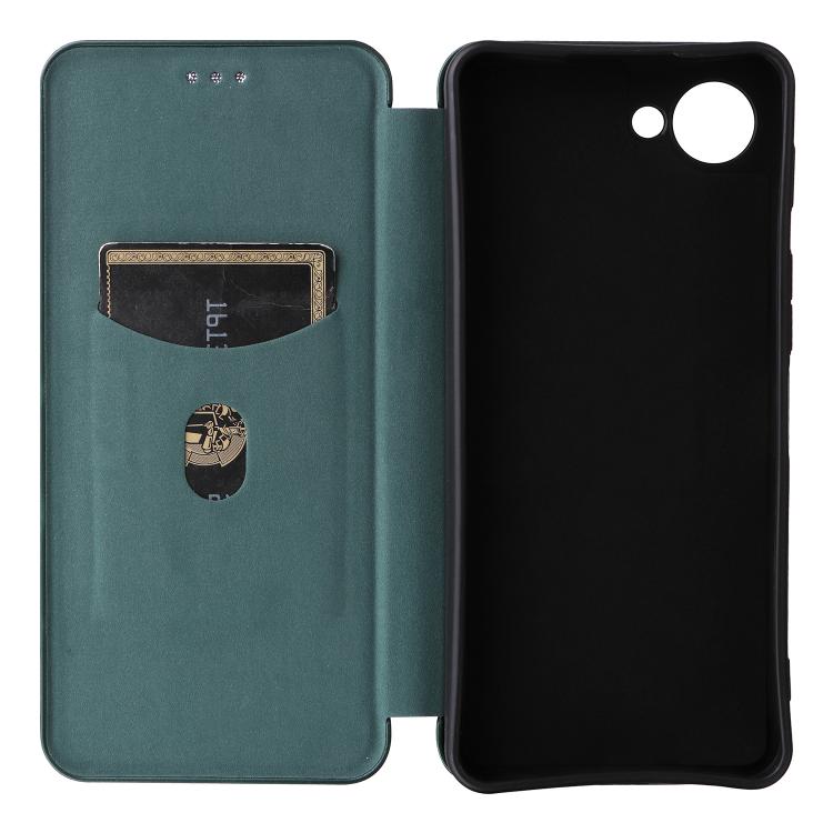 For ZTE nubia S2e / S2R / S2 Lite Carbon Fiber Texture Flip Leather Phone Case